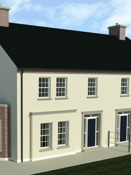 Housetype B & C - 4 Bed - Semi - Focal - 3D View 01 FINAL