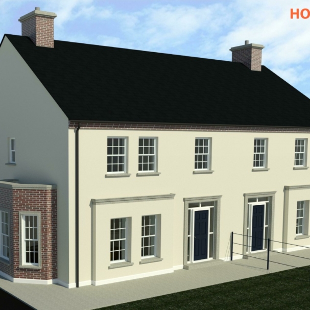 Housetype B & C - 4 Bed - Semi - Focal - 3D View 01 FINAL
